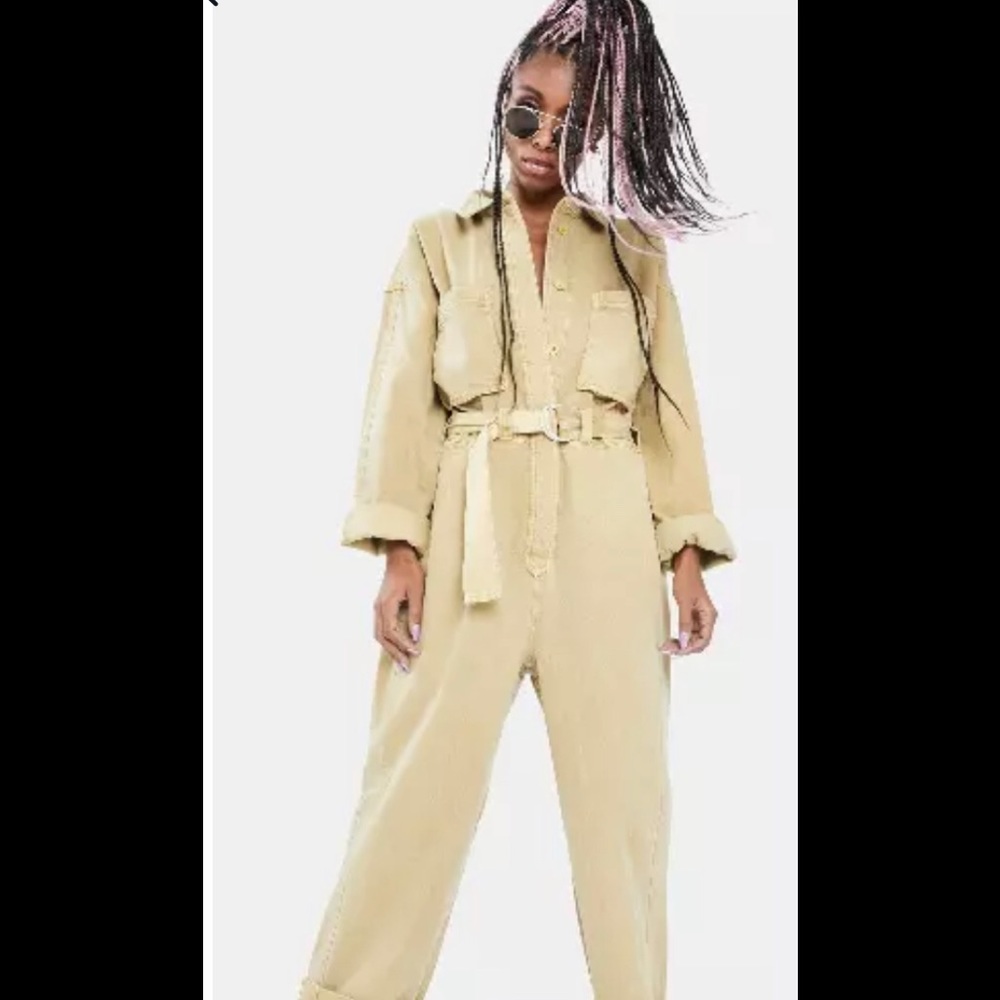NWT! Free People Wayward Slouch Coverall Ginger S